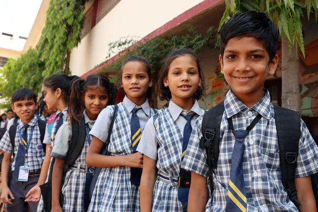 Students of Grace Mission School